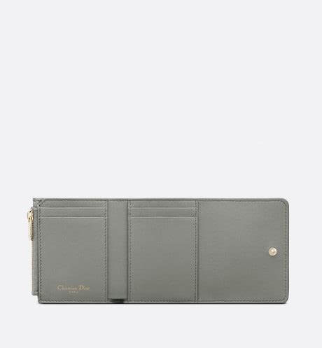 30 montaigne lotus wallet in warm taupe|30 Montaigne Lotus Wallet Warm Taupe Grained Calfskin.